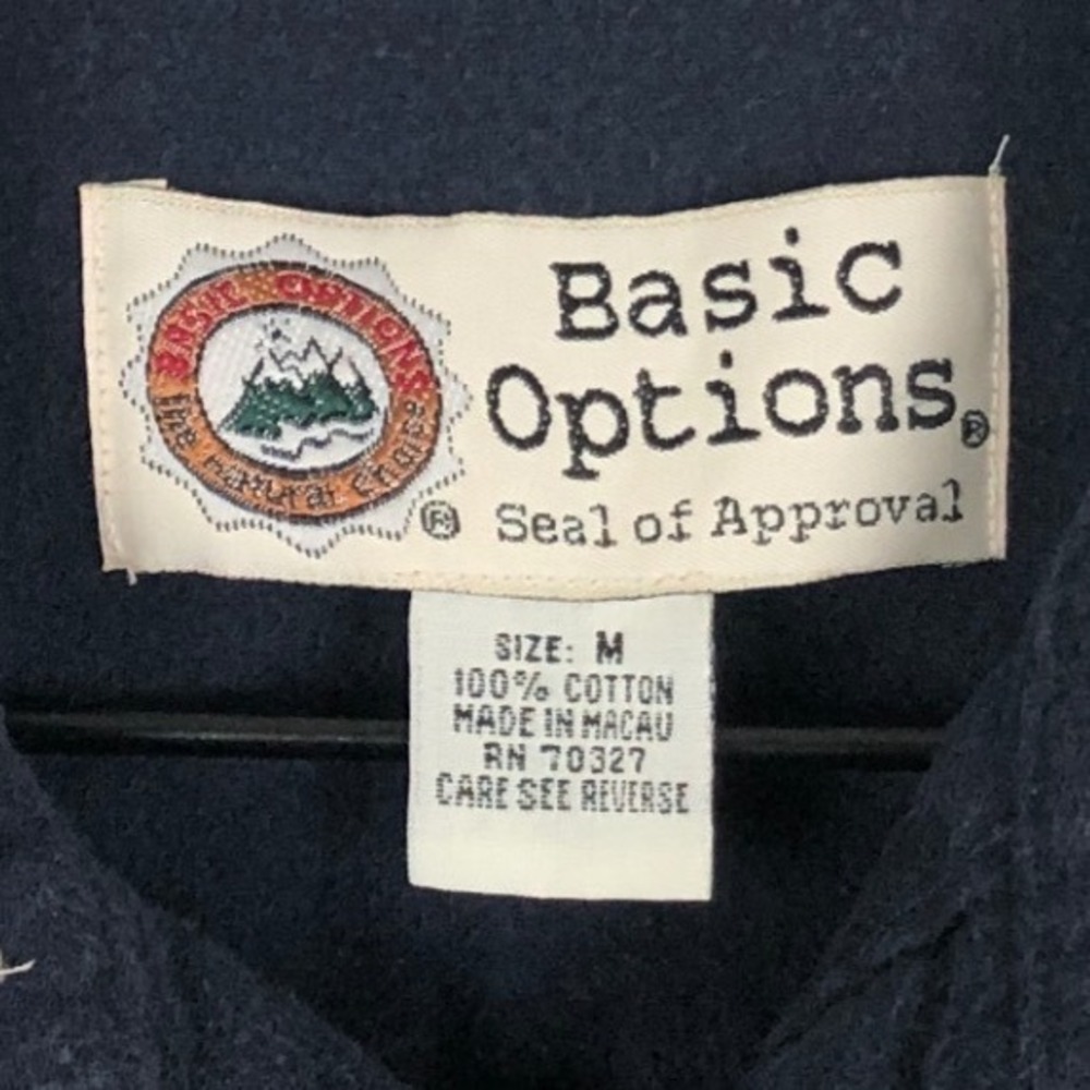 VTG Basic Options 100% Cotton Flannel Chamois Shi… - image 4